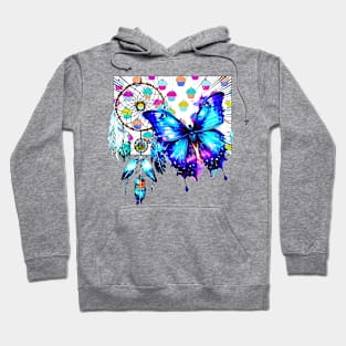 A Butterfly, A Dream Catcher, And Cupcakes Hoodie